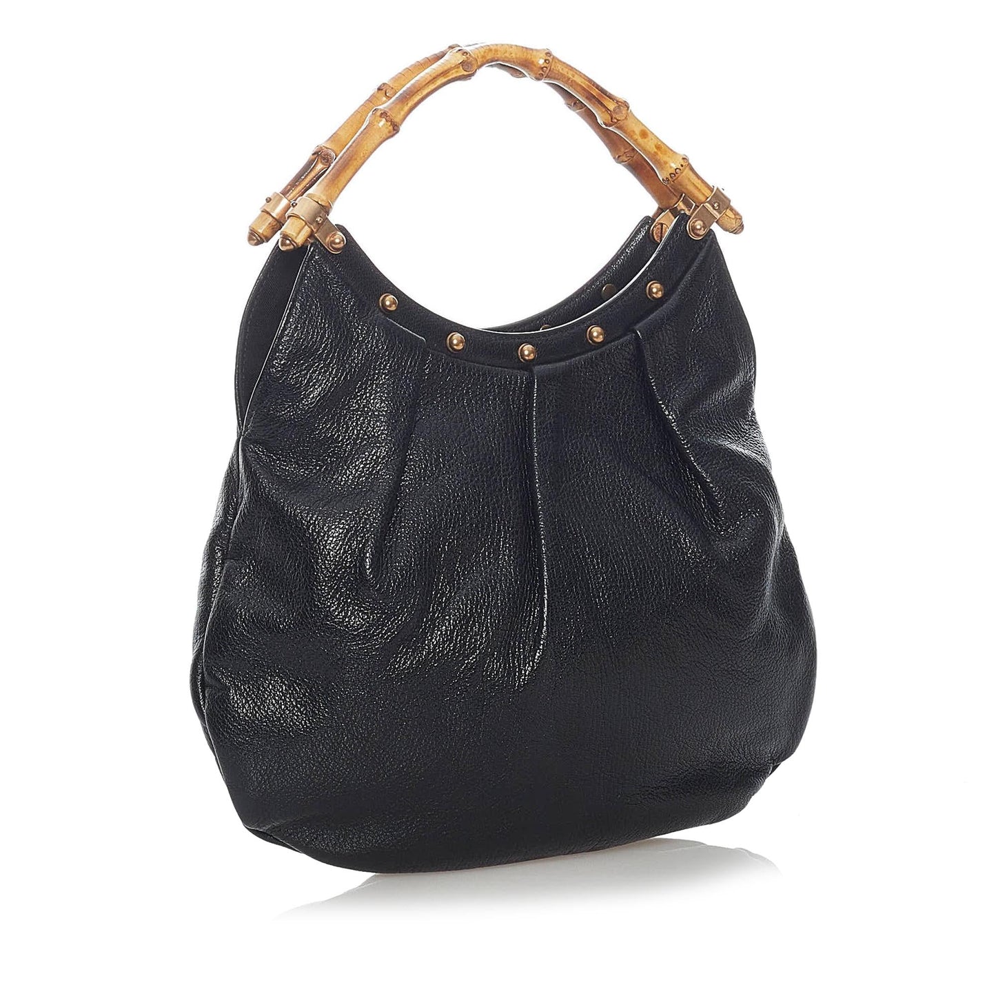 Gucci Bamboo Leather Handbag (30500)