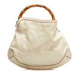 Gucci Bamboo Leather Handbag (35922)