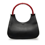 Gucci Bamboo Leather Handbag (xpUWAH)