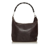 Gucci Bamboo Leather Shoulder Bag (SHG-29052)