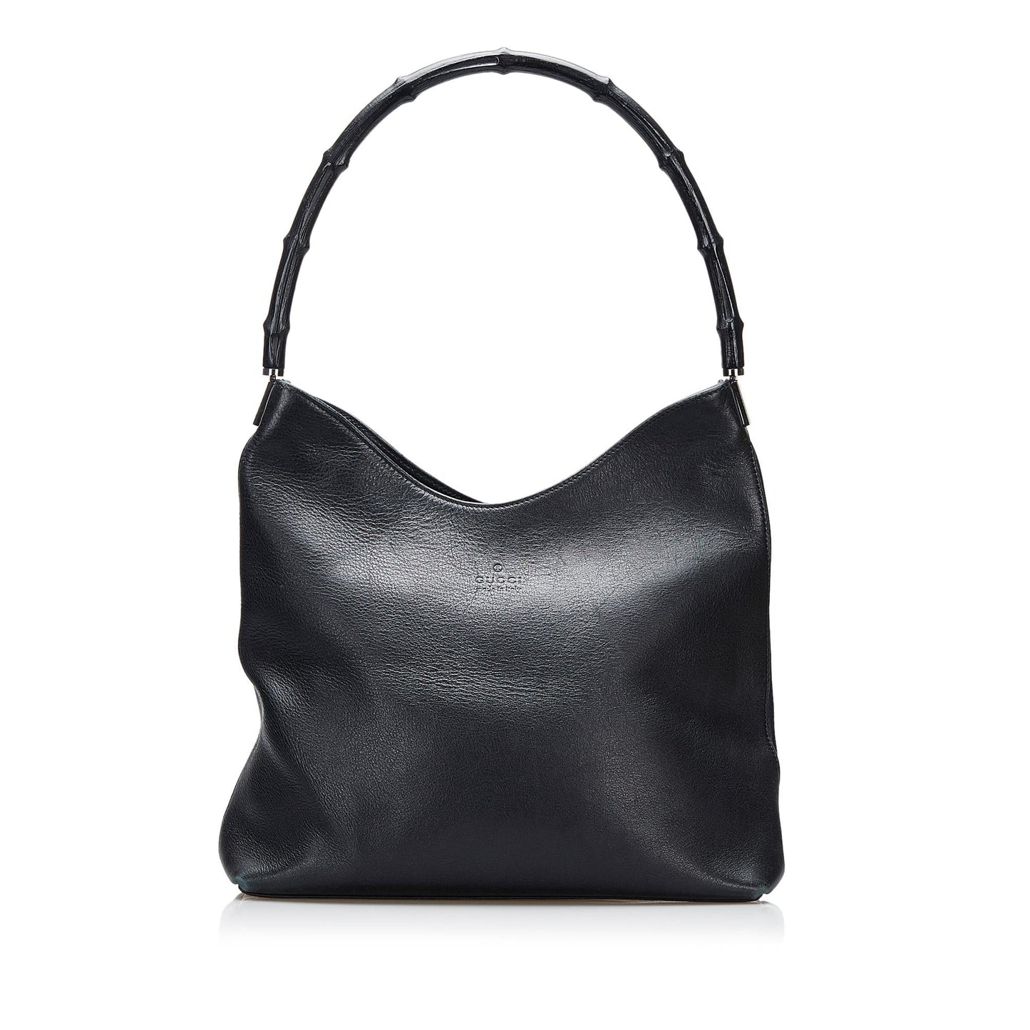 Gucci Bamboo Leather Shoulder Bag (V5HURz)