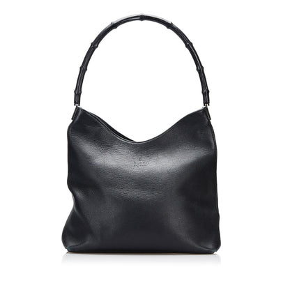 Gucci Bamboo Leather Shoulder Bag (V5HURz)