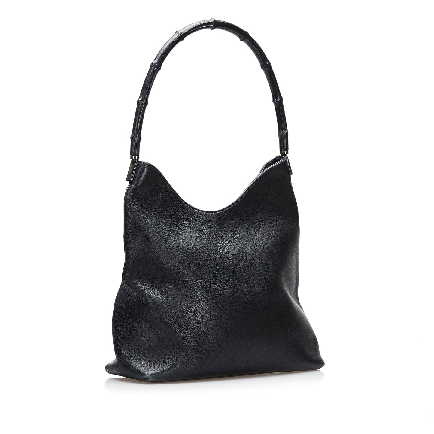 Gucci Bamboo Leather Shoulder Bag (V5HURz)