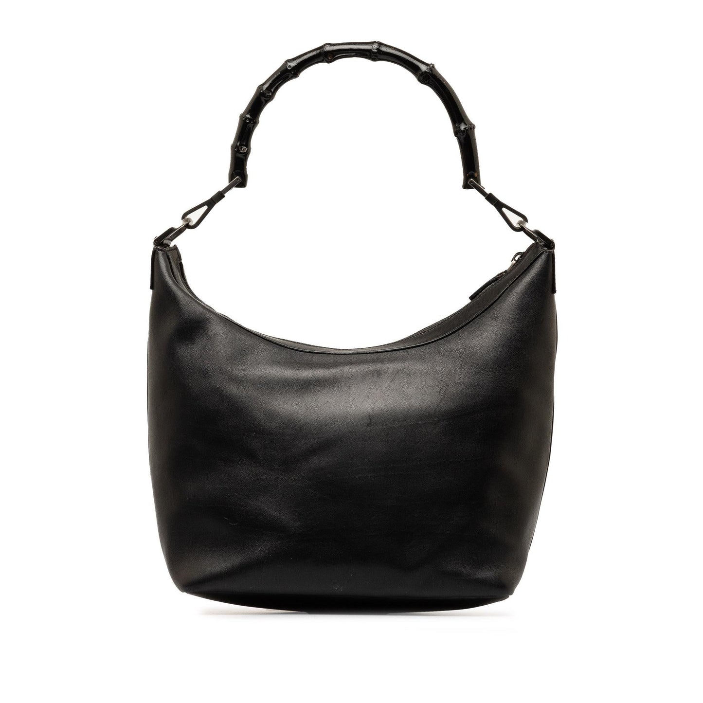 Gucci Bamboo Leather Shoulder Bag (h3pFCT)