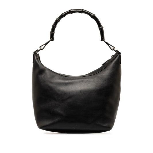 Gucci Bamboo Leather Shoulder Bag (h3pFCT)