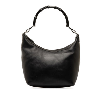 Gucci Bamboo Leather Shoulder Bag (h3pFCT)