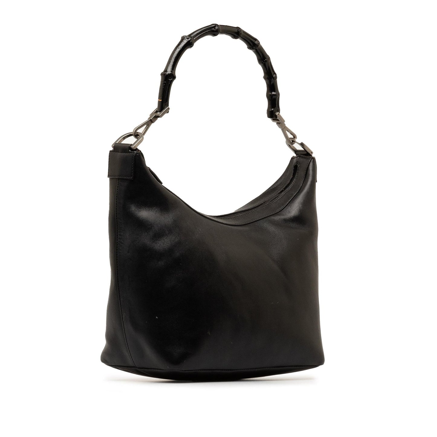 Gucci Bamboo Leather Shoulder Bag (h3pFCT)