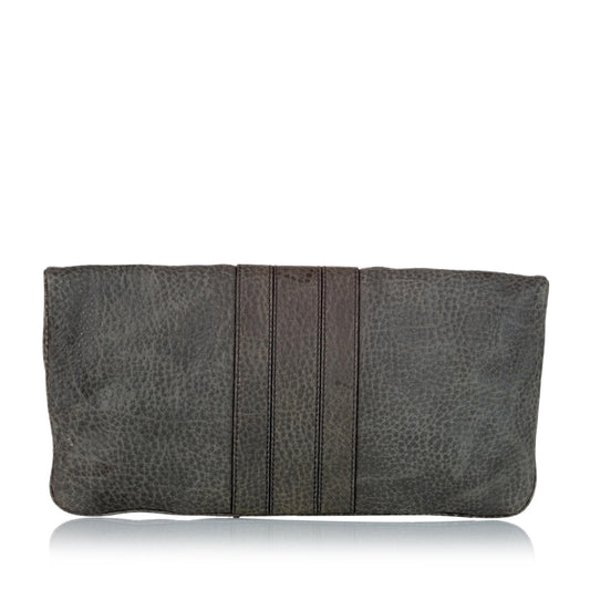 Gucci Bamboo Lucy Leather Clutch Bag (SHG-28447)