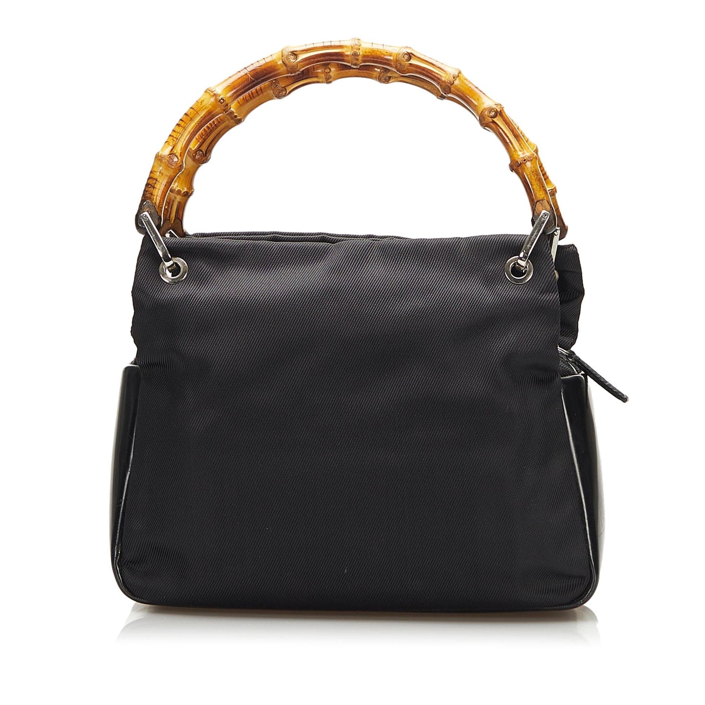 Gucci Bamboo Nylon Handbag (bNzyNE)