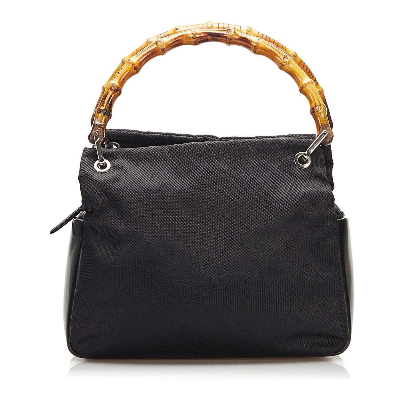 Gucci Bamboo Nylon Handbag (bNzyNE)