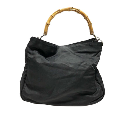 Gucci Bamboo Nylon Satchel (36141)