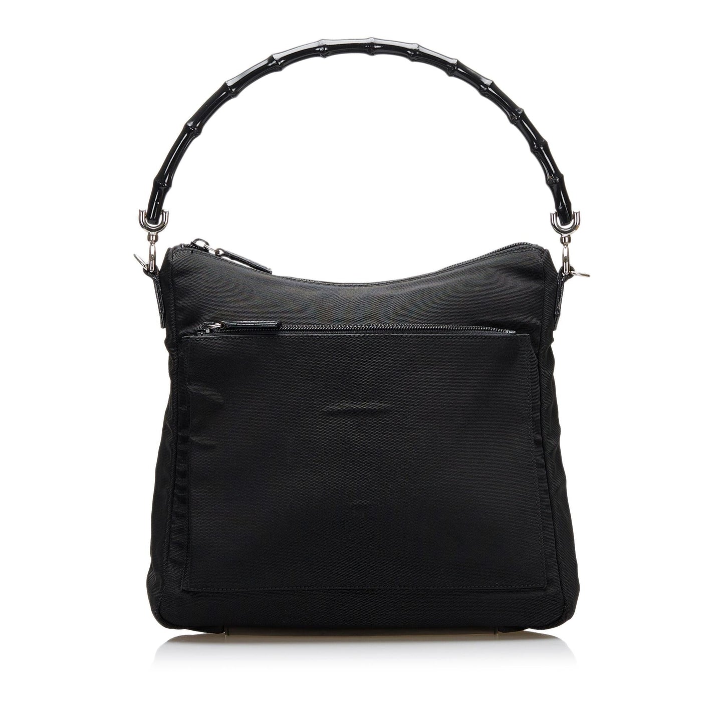 Gucci Bamboo Nylon Satchel (36702)