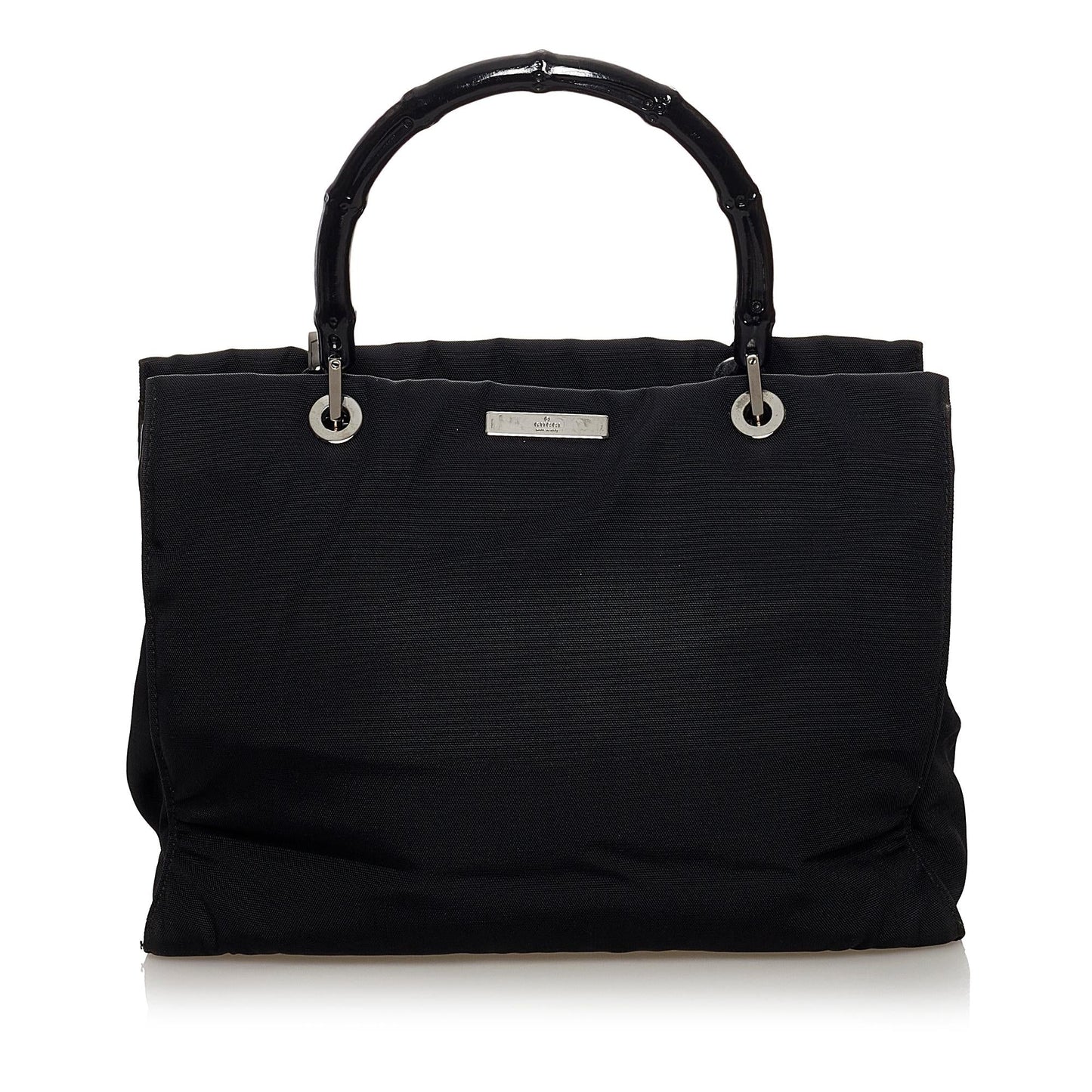 Gucci Bamboo Nylon Satchel (TotpRg)