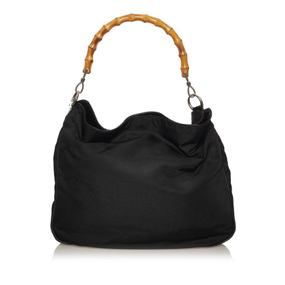Gucci Bamboo Nylon Satchel (fSqu3W)