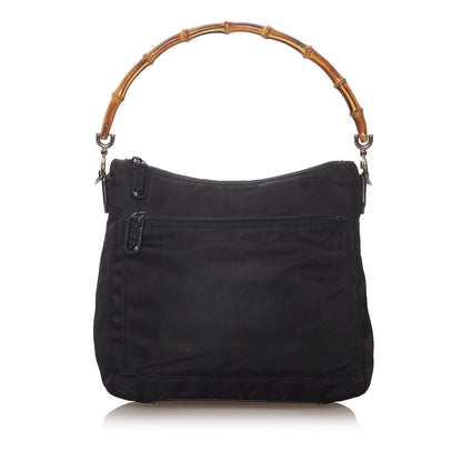 Gucci Bamboo Nylon Shoulder Bag (4hnVDO)