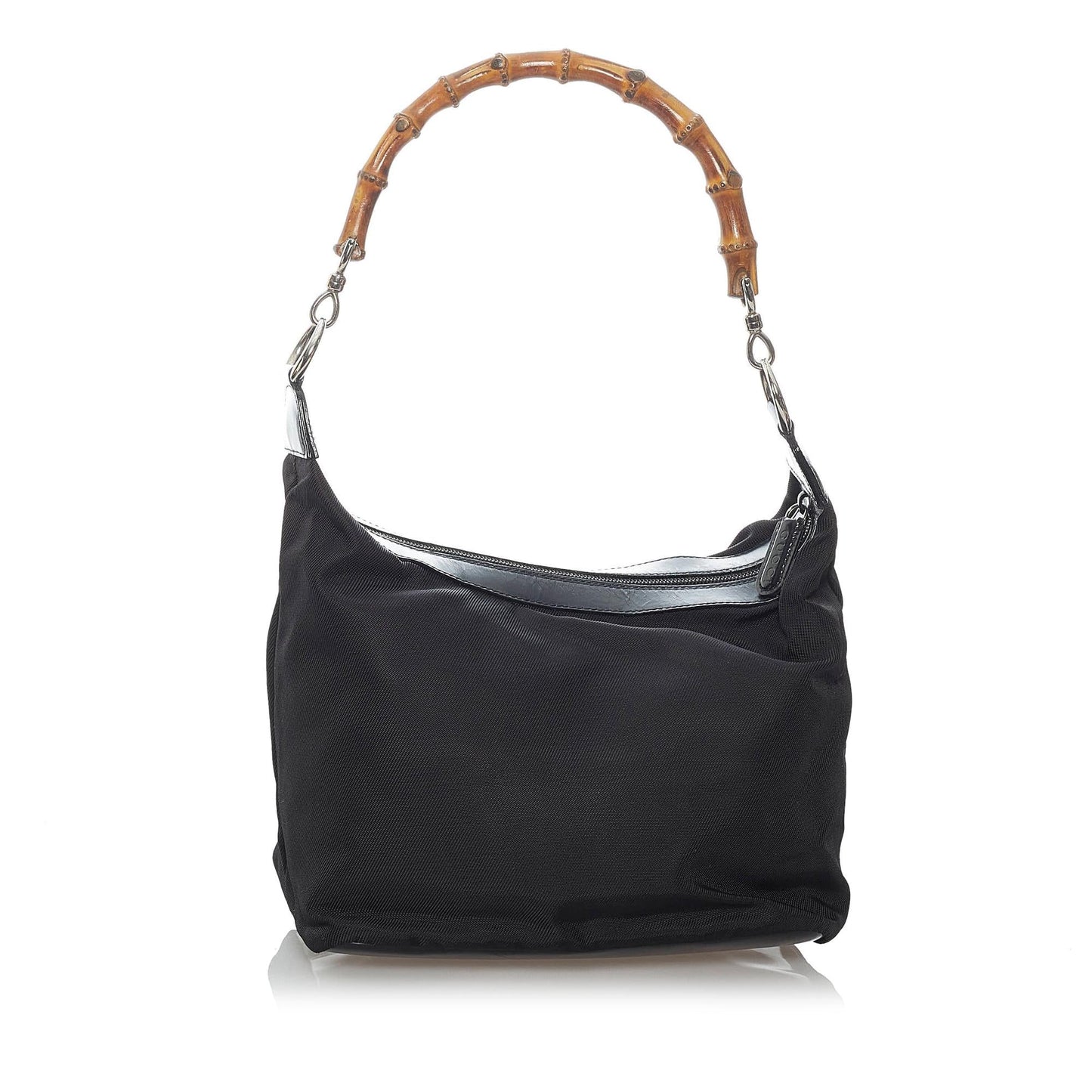Gucci Bamboo Nylon Shoulder Bag (vldL1X)