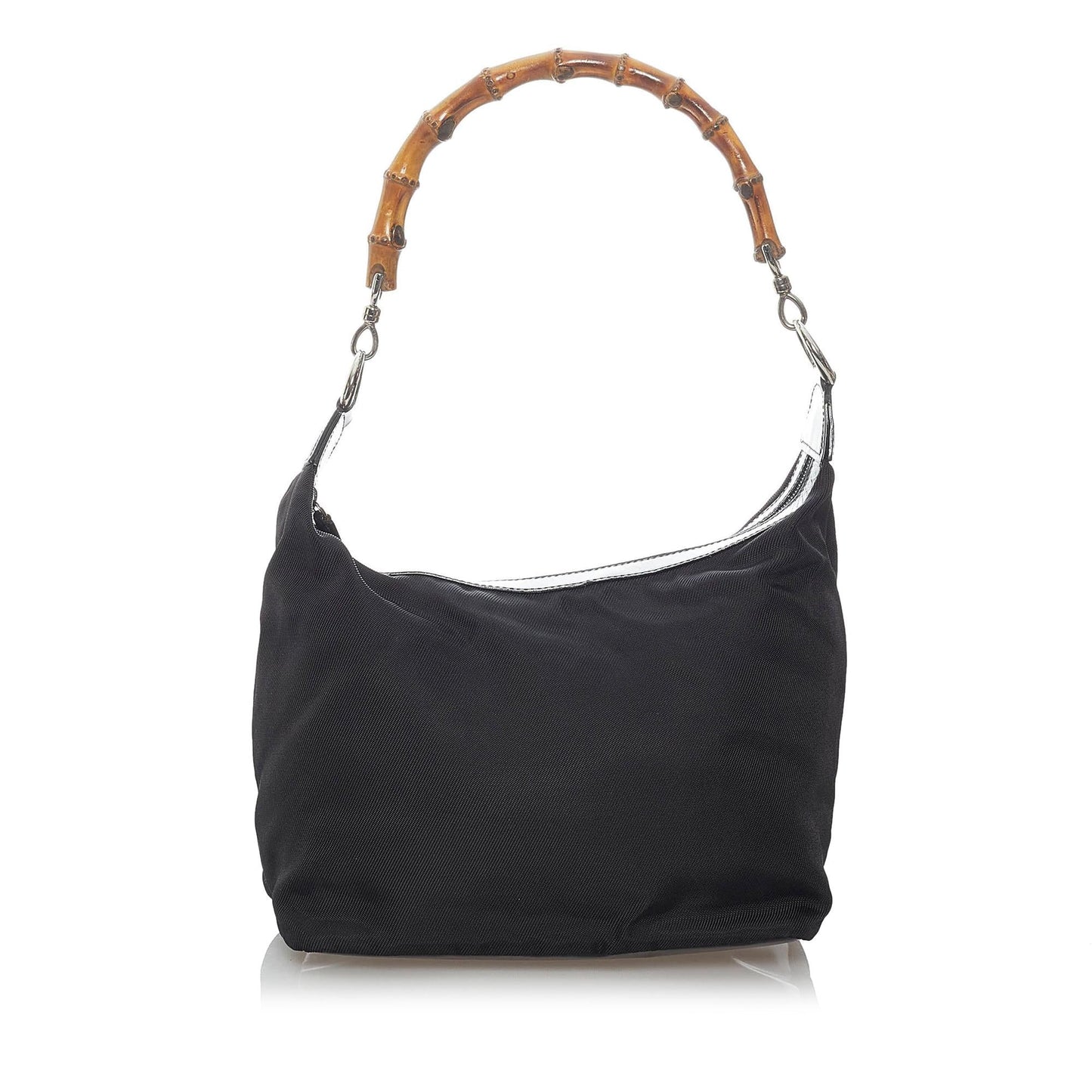 Gucci Bamboo Nylon Shoulder Bag (vldL1X)