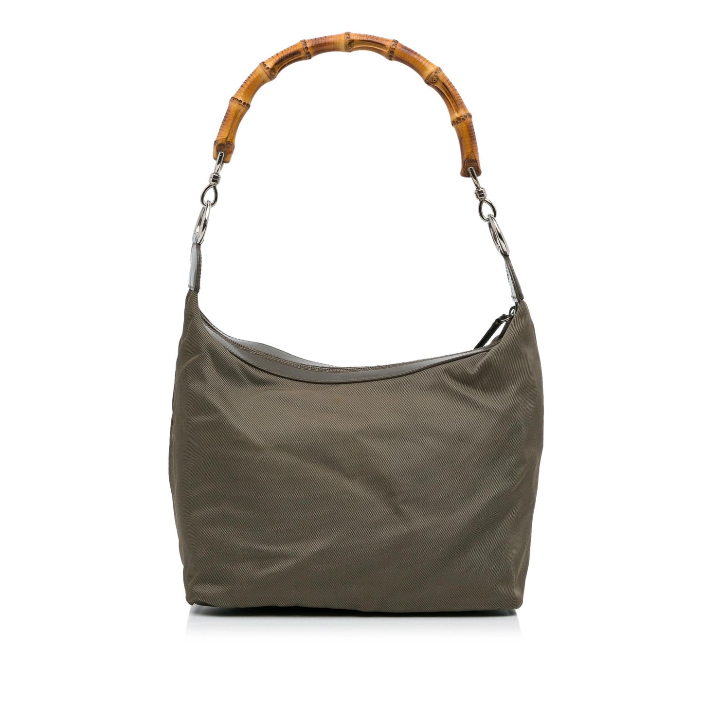 Gucci Bamboo Nylon Shoulder Bag (vluyZY)