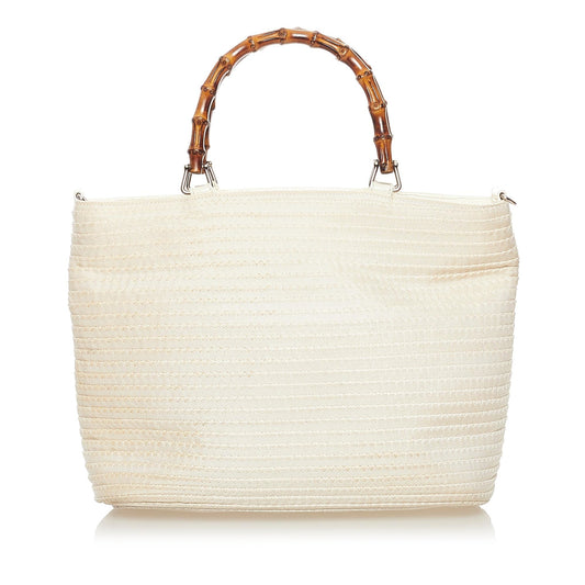 Gucci Bamboo Nylon Tote Bag (32735)