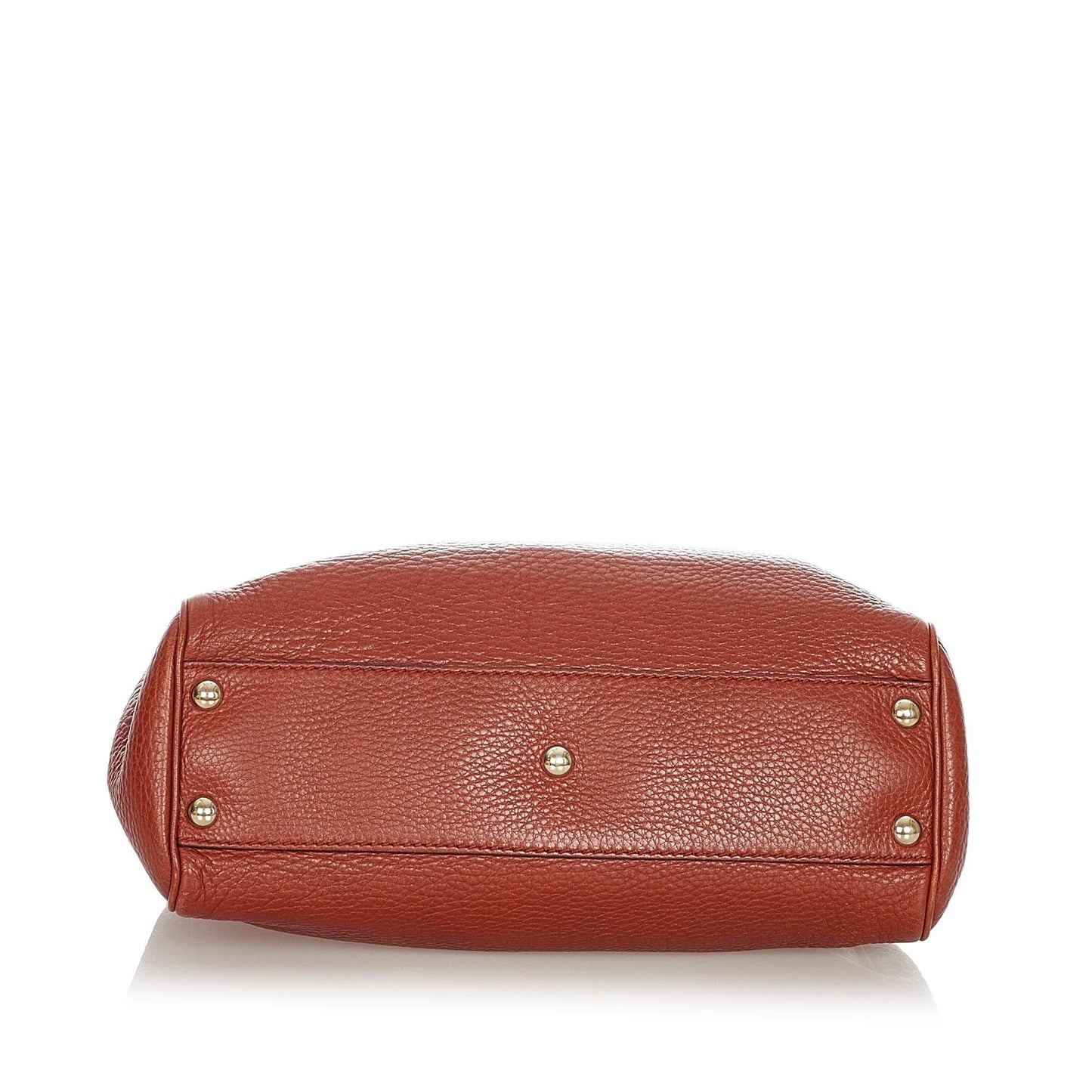 Gucci Bamboo Shopper Leather Satchel (22806)
