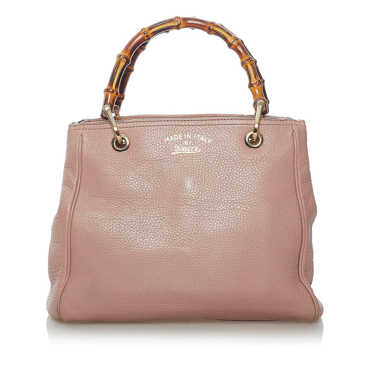 Gucci Bamboo Shopper Leather Satchel (30161)