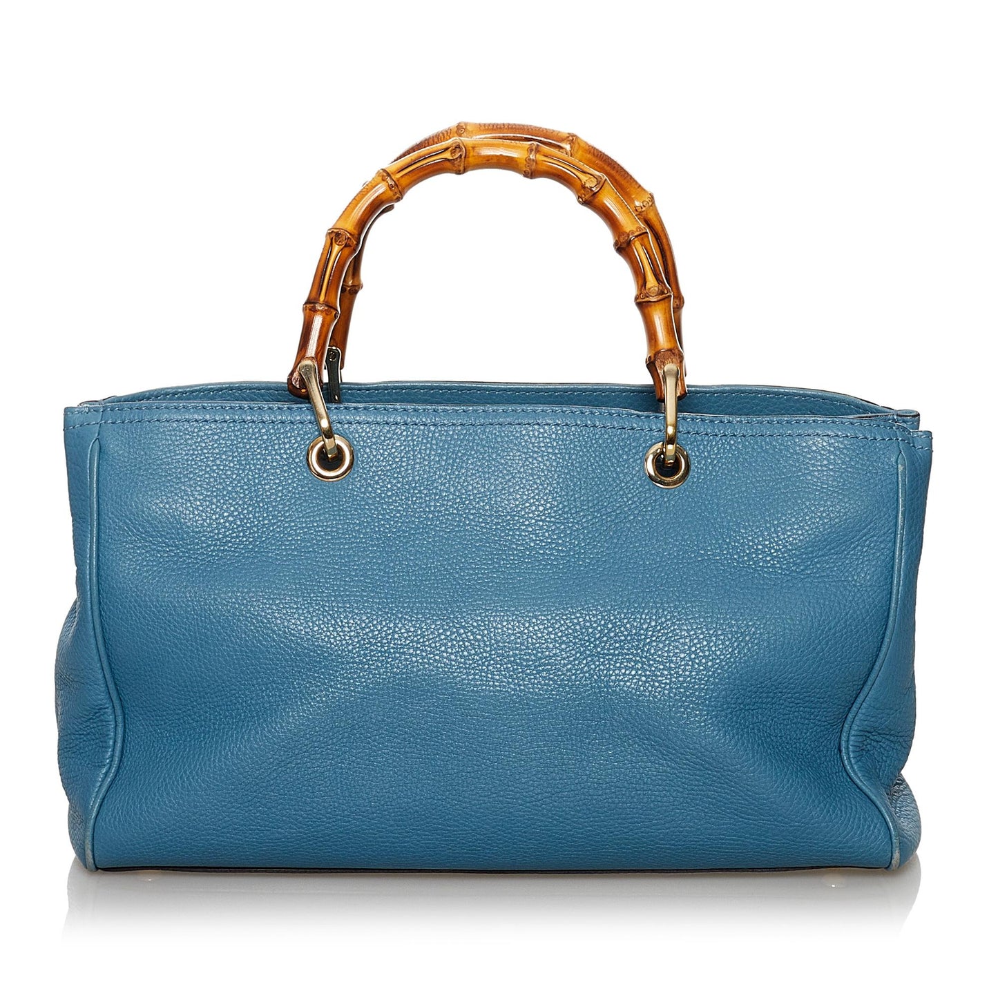Gucci Bamboo Shopper Leather Satchel (30162)