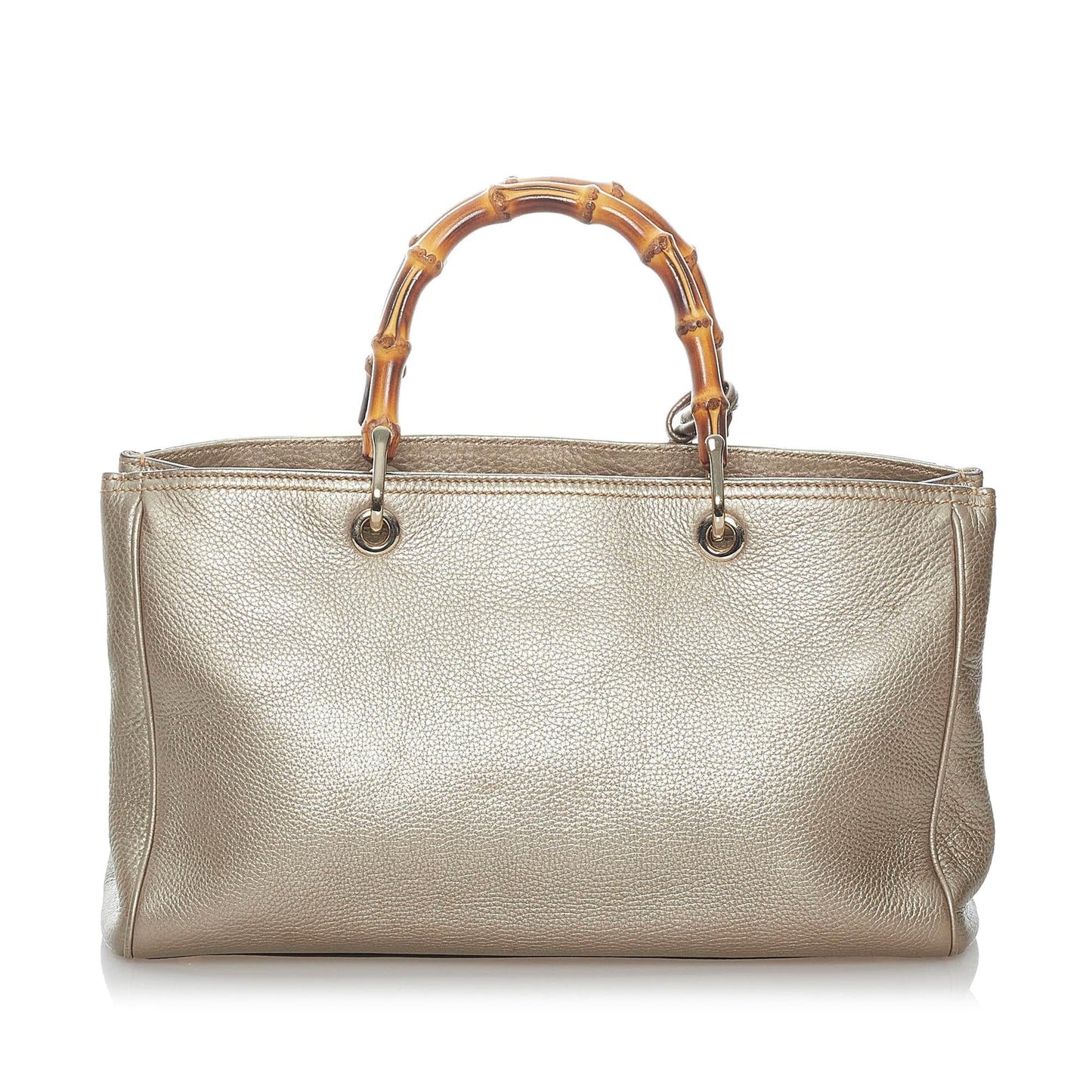 Gucci Bamboo Shopper Leather Satchel (31045)