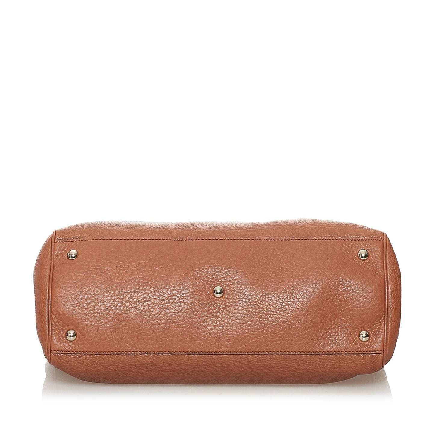 Gucci Bamboo Shopper Leather Satchel (31354)