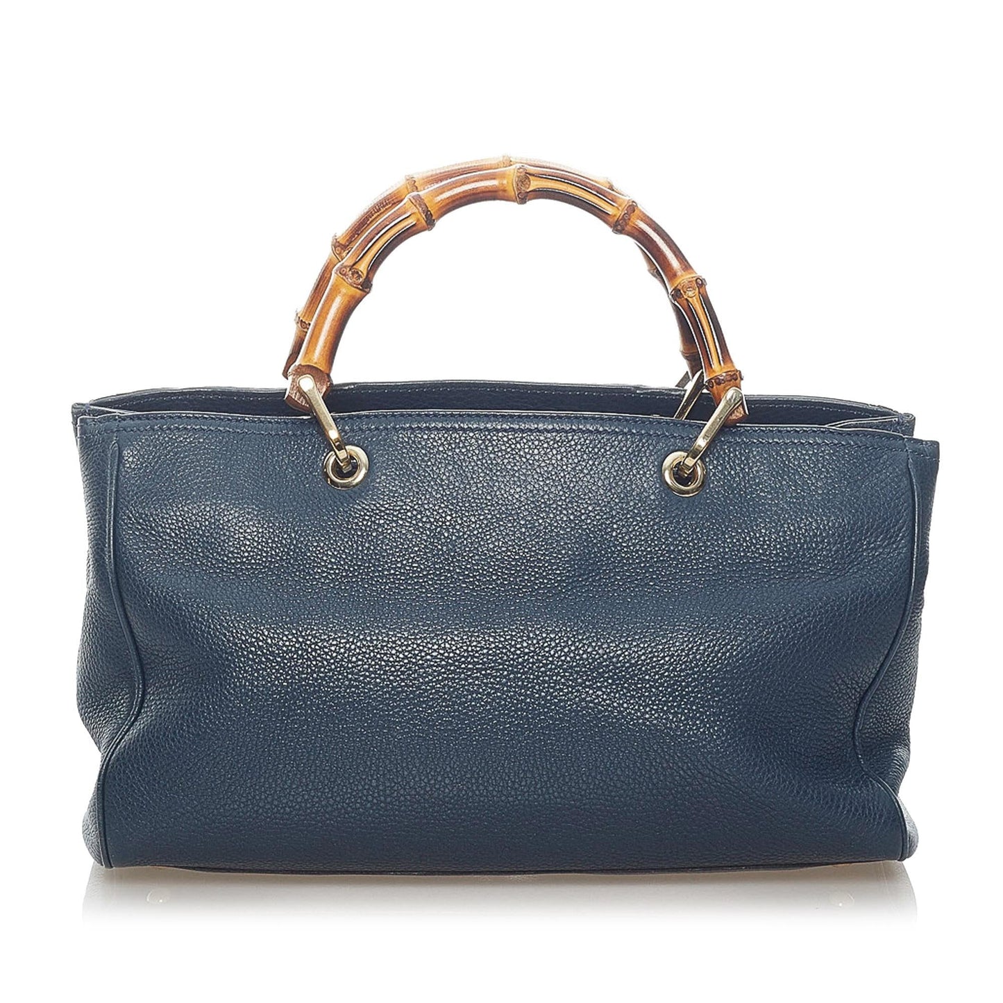 Gucci Bamboo Shopper Leather Satchel (33562)