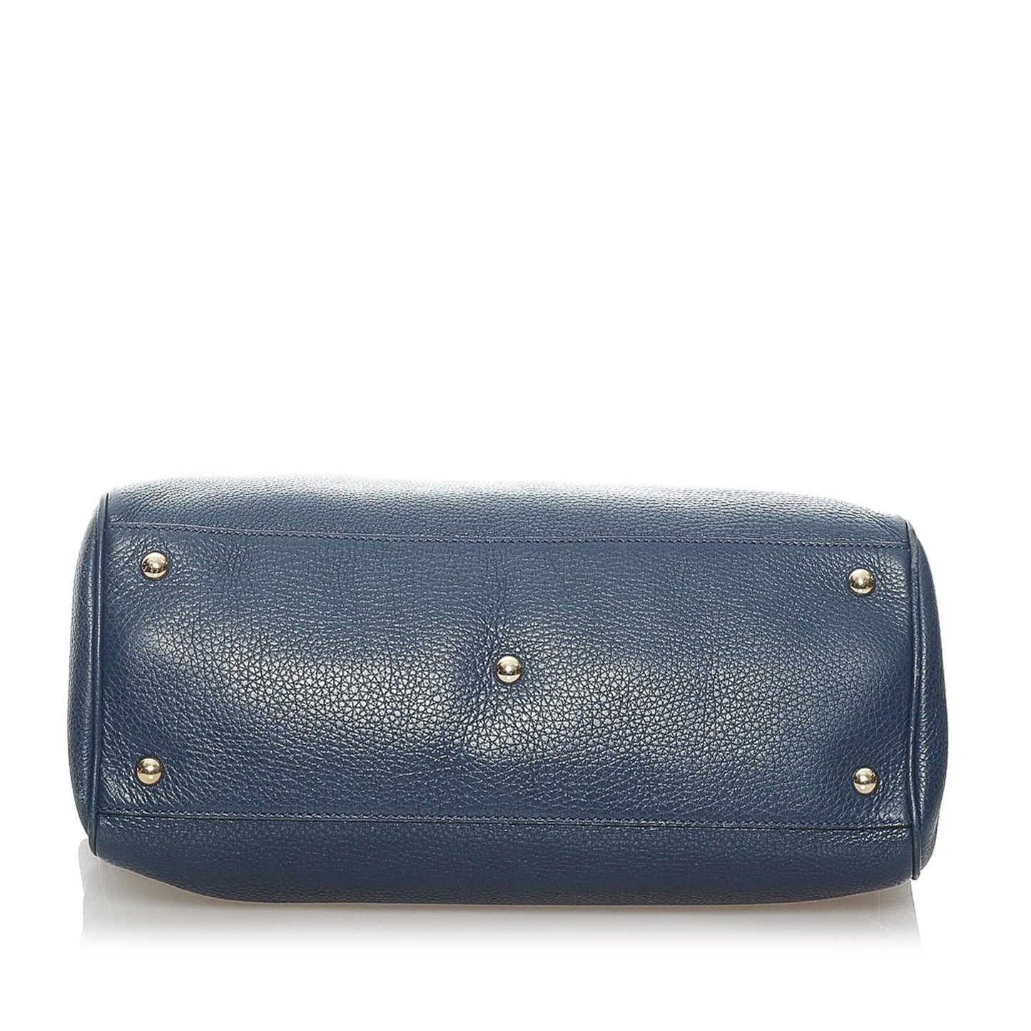Gucci Bamboo Shopper Leather Satchel (33562)