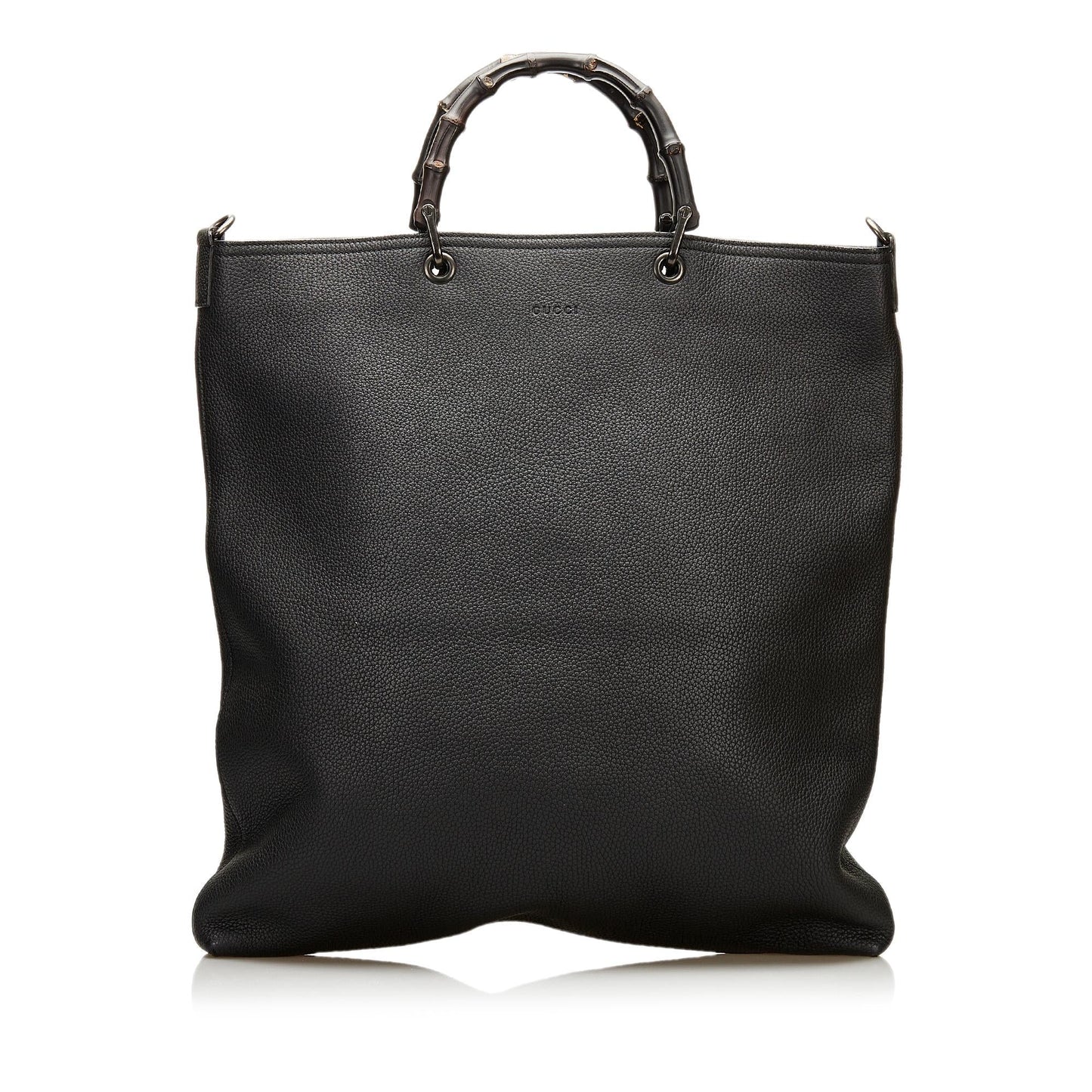 Gucci Bamboo Shopper Leather Satchel (36139)