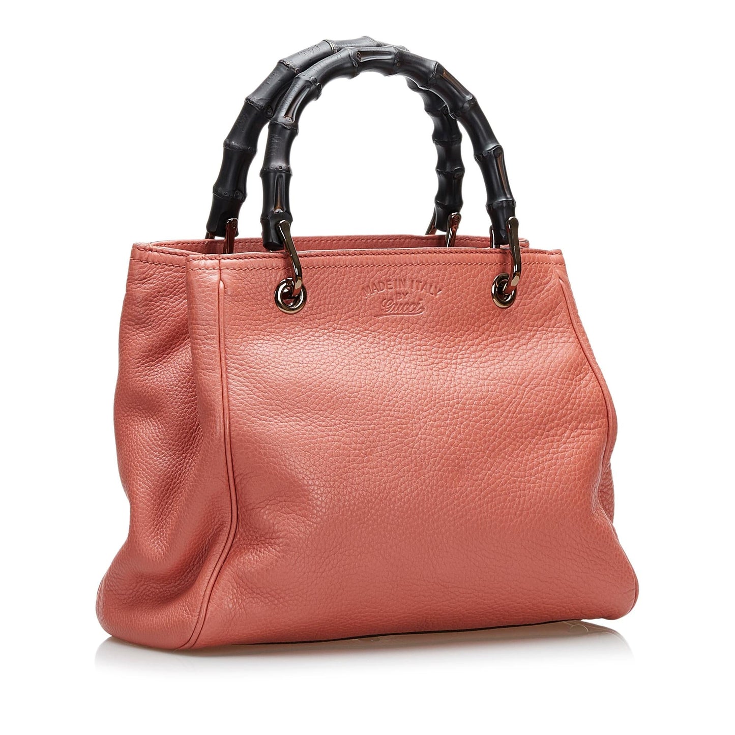 Gucci Bamboo Shopper Leather Satchel (36701)
