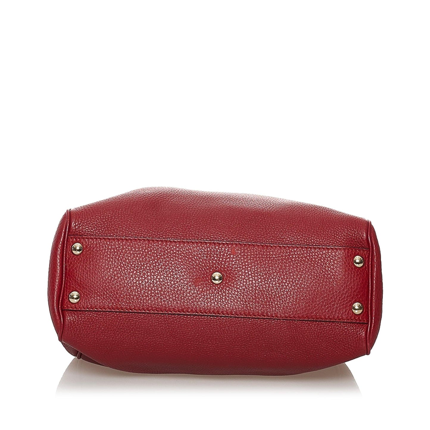 Gucci Bamboo Shopper Leather Satchel (37607)