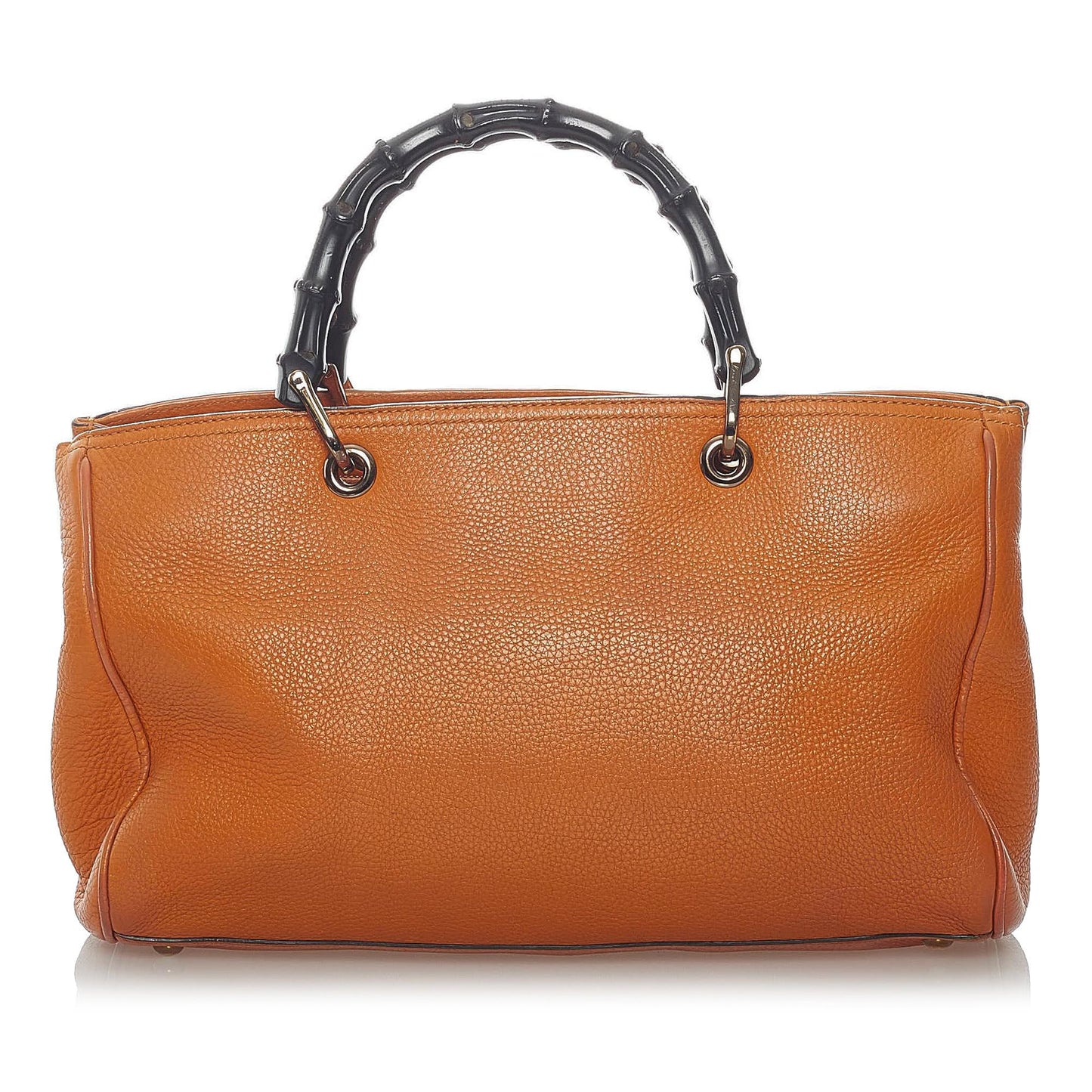 Gucci Bamboo Shopper Leather Satchel (37617)