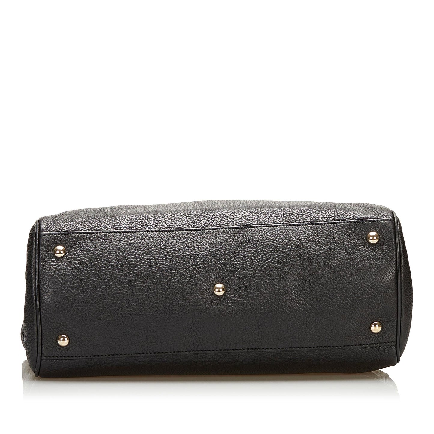 Gucci Bamboo Shopper Leather Satchel (dP6JxK)