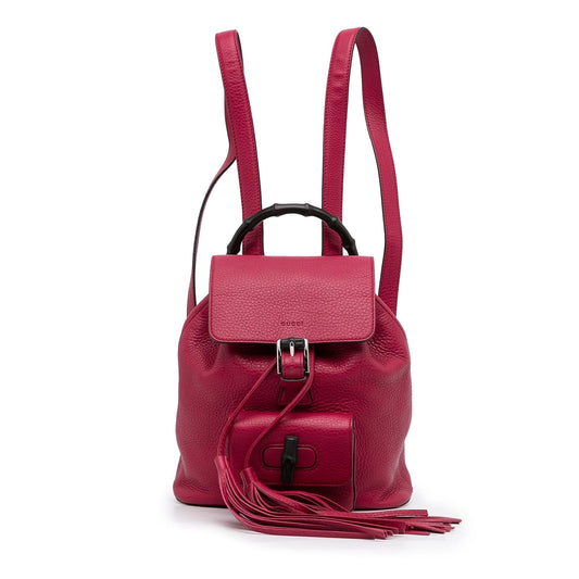 Gucci Bamboo Tassel Backpack (WiEh6U)