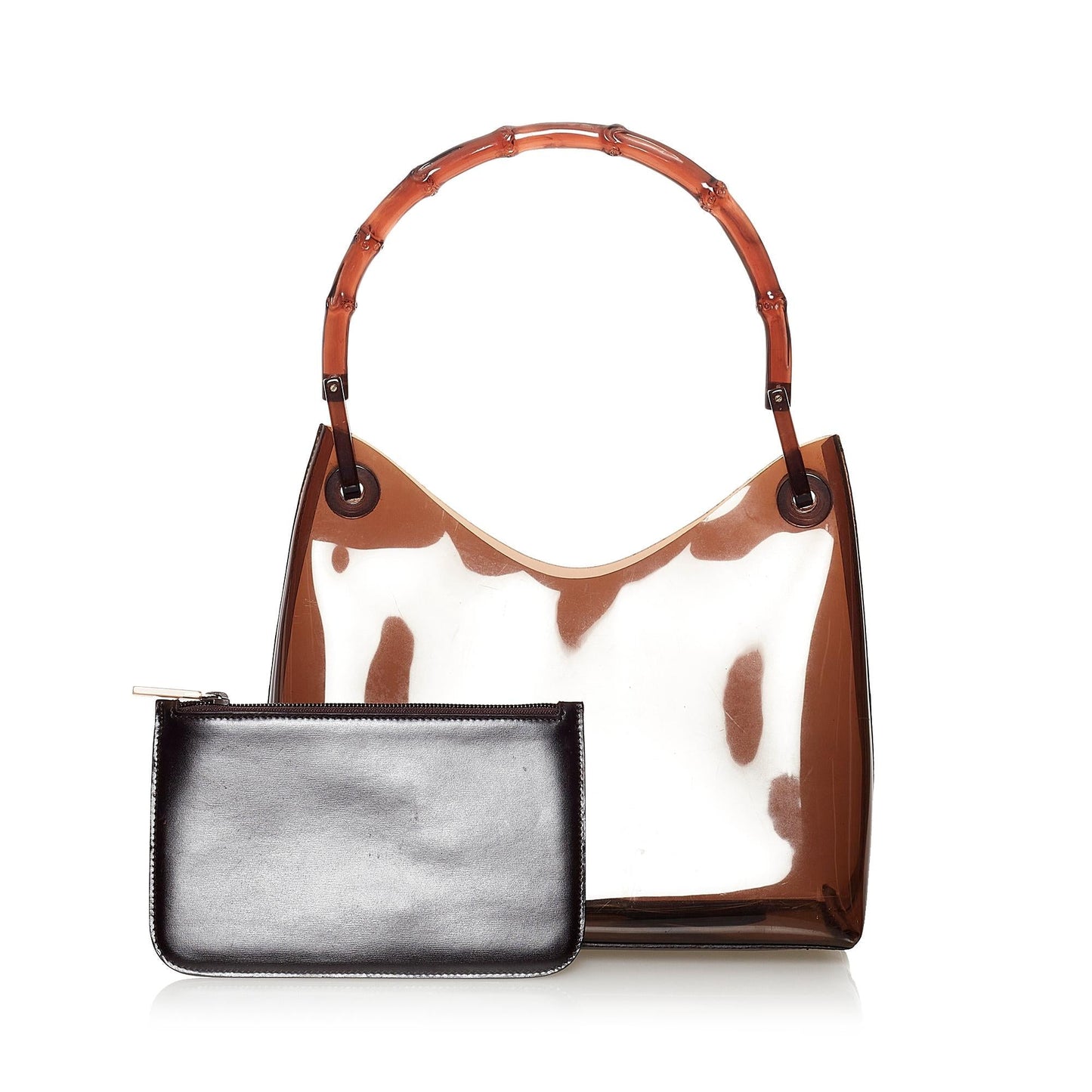 Gucci Bamboo Vinyl Handbag (SHG-32288)