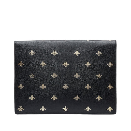 Gucci Bee Star Envelope Portfolio (QDLUYm)