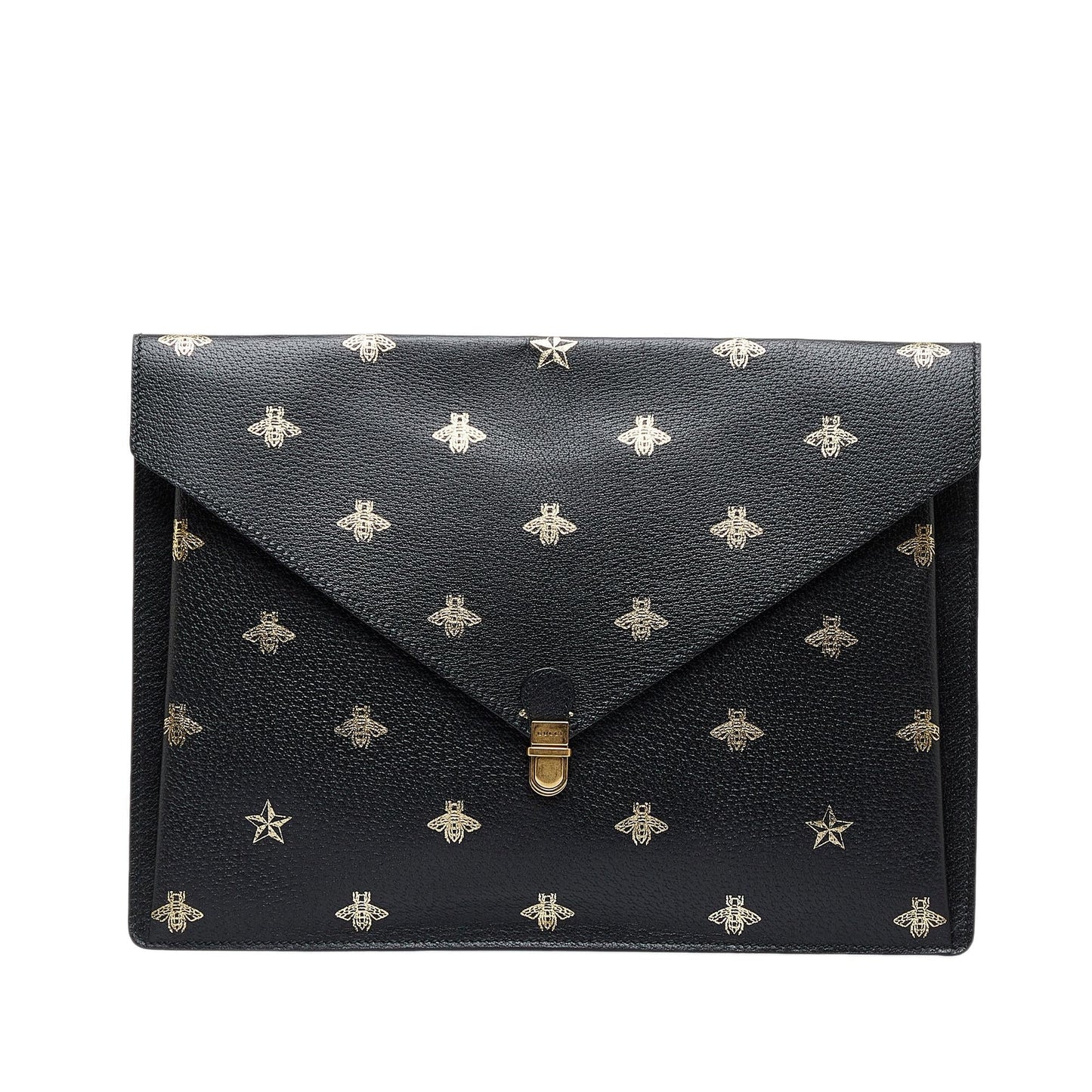 Gucci Bee Star Envelope Portfolio (QDLUYm)