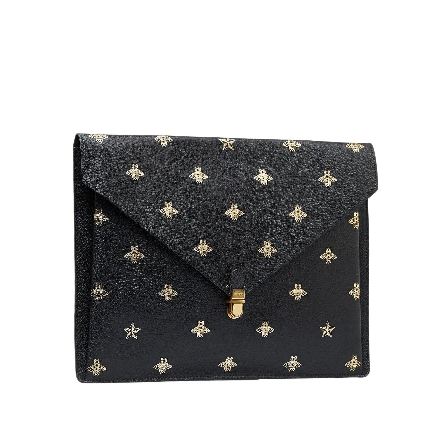 Gucci Bee Star Envelope Portfolio (QDLUYm)