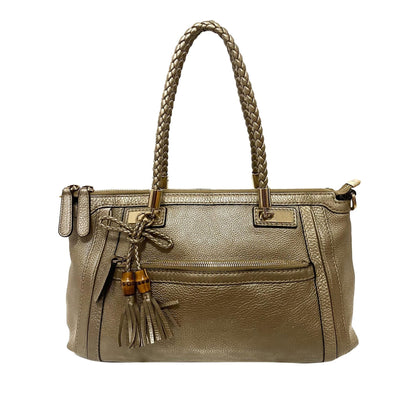 Gucci Bella Leather Satchel (35062)