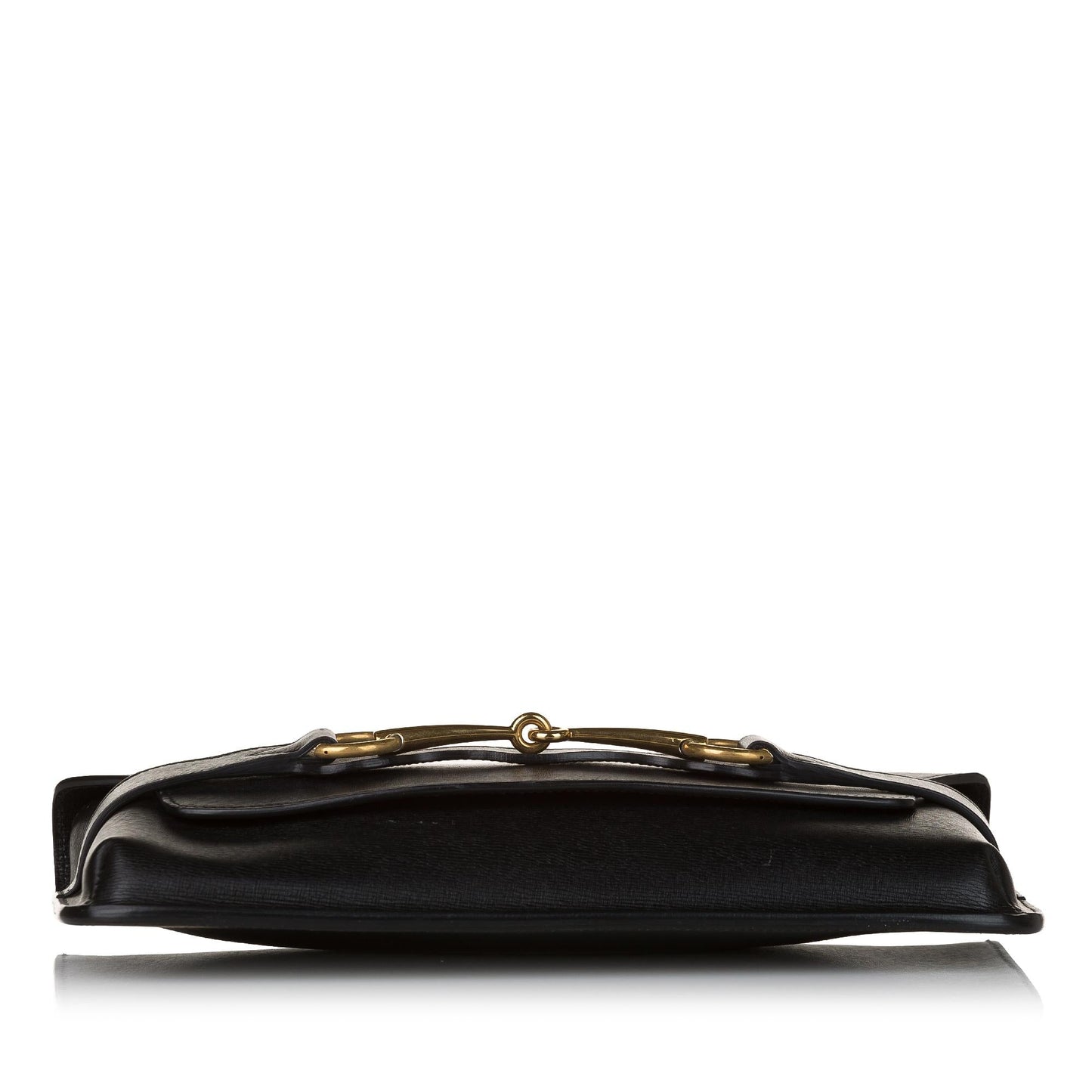 Gucci Bright Bit Leather Clutch Bag (32760)