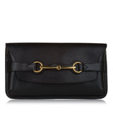 Gucci Bright Bit Leather Clutch Bag (32760)