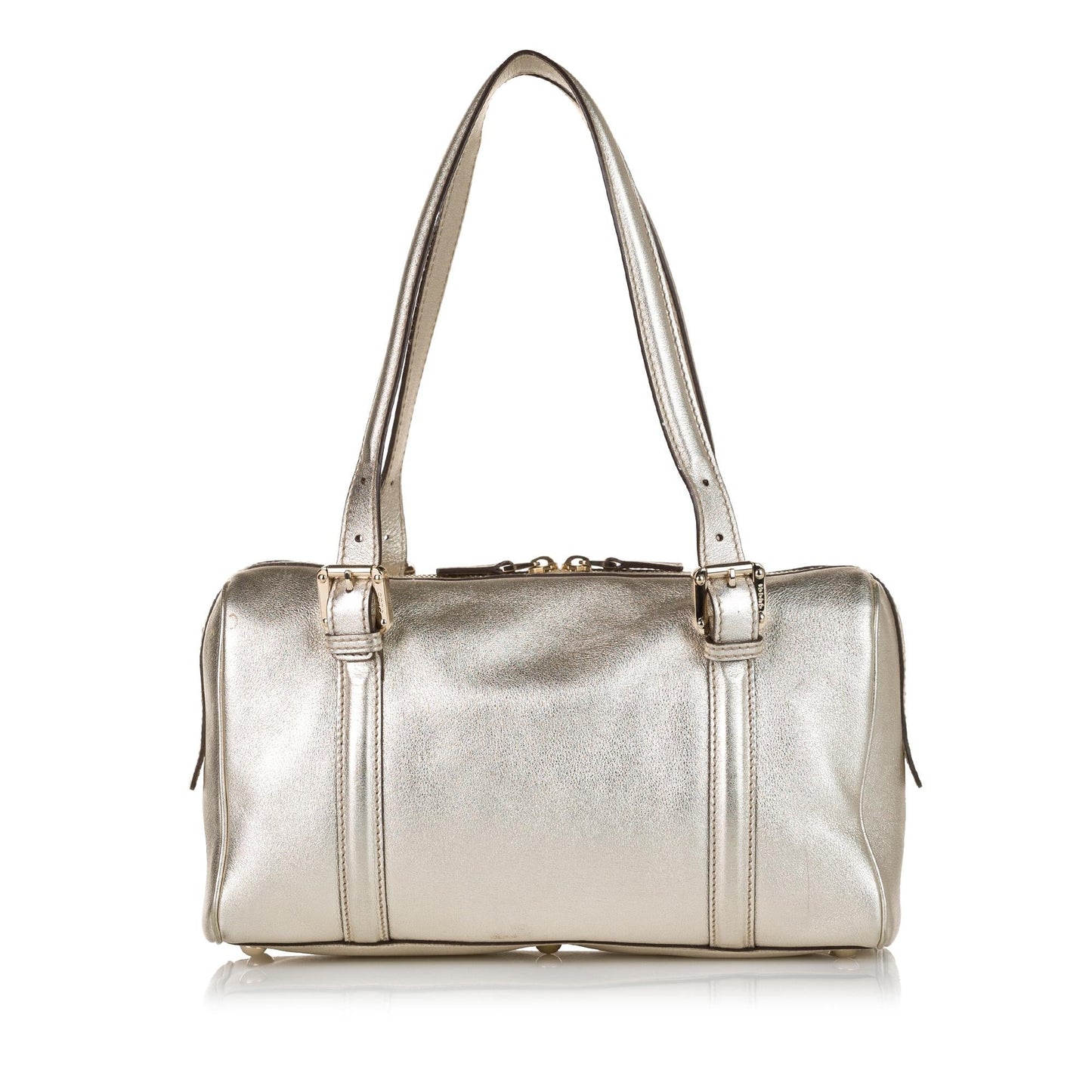 Gucci Britt Leather Boston Bag (34948)