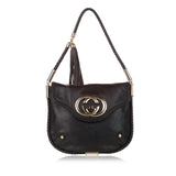Gucci Britt Leather Shoulder Bag (31058)
