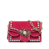 Gucci Broadway Velvet Crossbody Bag (rebUun)