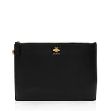 Gucci Calfskin Bee Wristlet