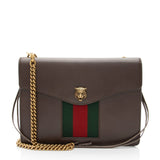 Gucci Calfskin Web Animalier Shoulder Bag