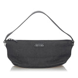 Gucci Canvas Boat Baguette (32963)