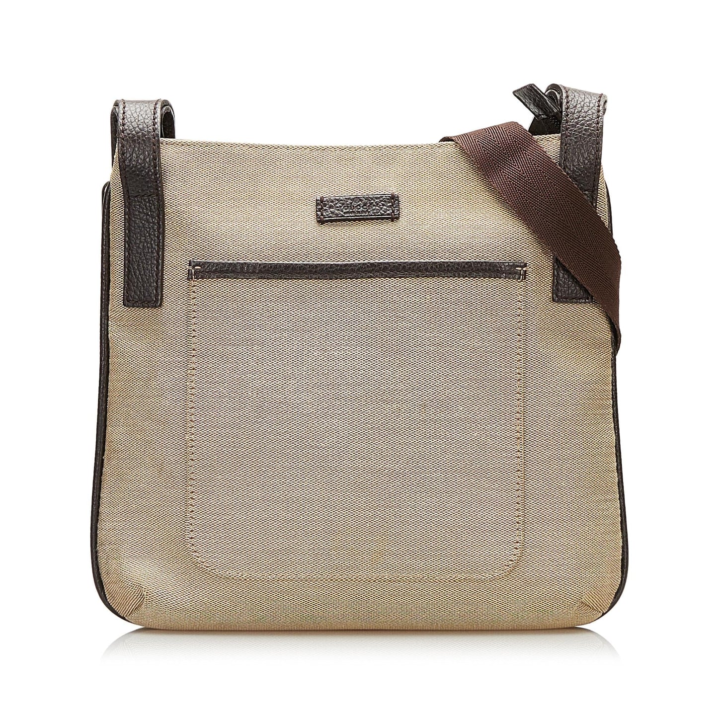 Gucci Canvas Crossbody Bag (35854)